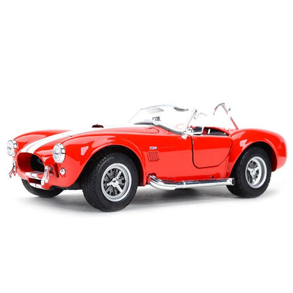 Welly 1:24 1965 Shelby Cobra 427 Classic Car Static Die Cast Vehicles Collectible Model Car Toys - YOURISHOP.COM