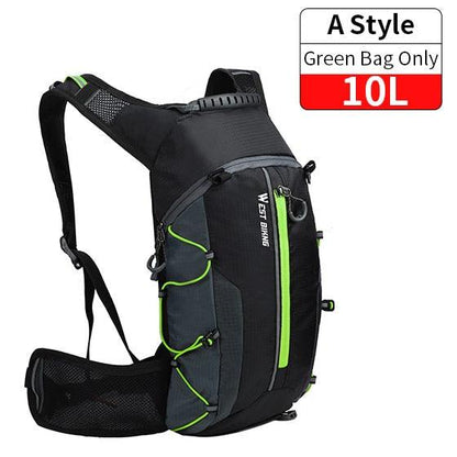 WEST BIKING Bicycle Bike Bags Water Bag 10L Portable Waterproof Road Cycling Bag Outdoor Sport Climbing Pouch Hydration Backpack - YOURISHOP.COM