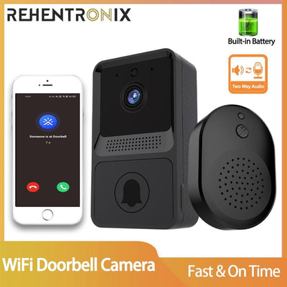 WiFi Video Intercom Doorbell Camera Outdoor Wireless Door bell Battery Powered Home Security Video Alarm Doorbell Monitor Camera - YOURISHOP.COM