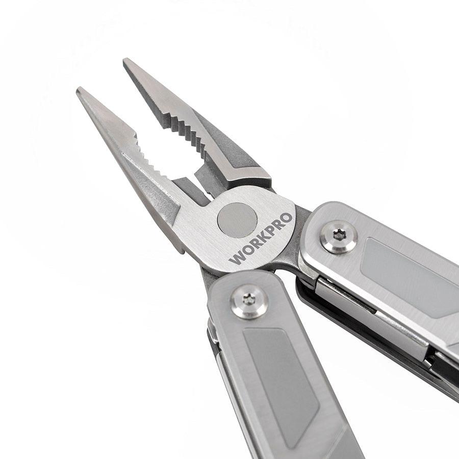 WORKPRO 16 in1 Multifunctional Plier Multi Tools Stainless Steel Plier Outdoor Camping Tool - YOURISHOP.COM