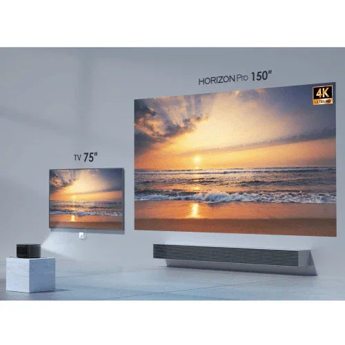 XGIMI Horizon Pro 4K Projector OMG10084, 2200 ANSI Lumens, Android TV 10.0 Movie Projector with Harman Kardon Speakers - YOURISHOP.COM