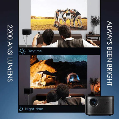 XGIMI Horizon Pro 4K Projector OMG10084, 2200 ANSI Lumens, Android TV 10.0 Movie Projector with Harman Kardon Speakers - YOURISHOP.COM
