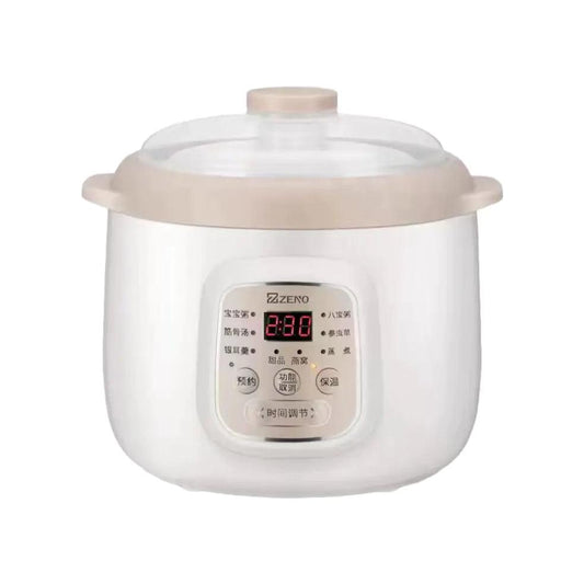 Zeno Stew Pot GSD1-1288,White Porcelain Inner Boiler,1L - YOURISHOP.COM